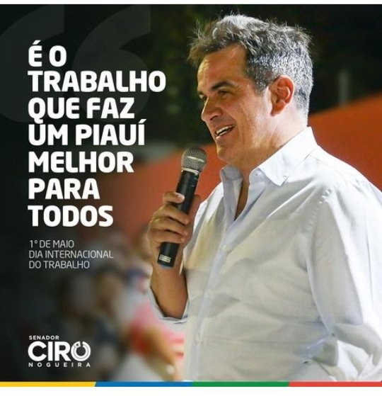 Senador Ciro Nogueira diz que trabalho faz um Piauí melhor