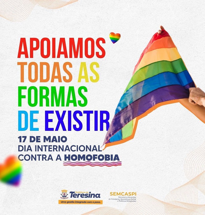 Semcaspi promove programação em alusão ao dia internacional de combate à homofobia