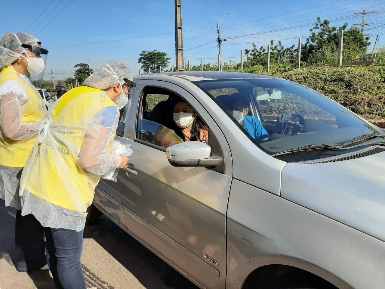 Covid-19: FMS detecta casos positivos em barreira sanitária