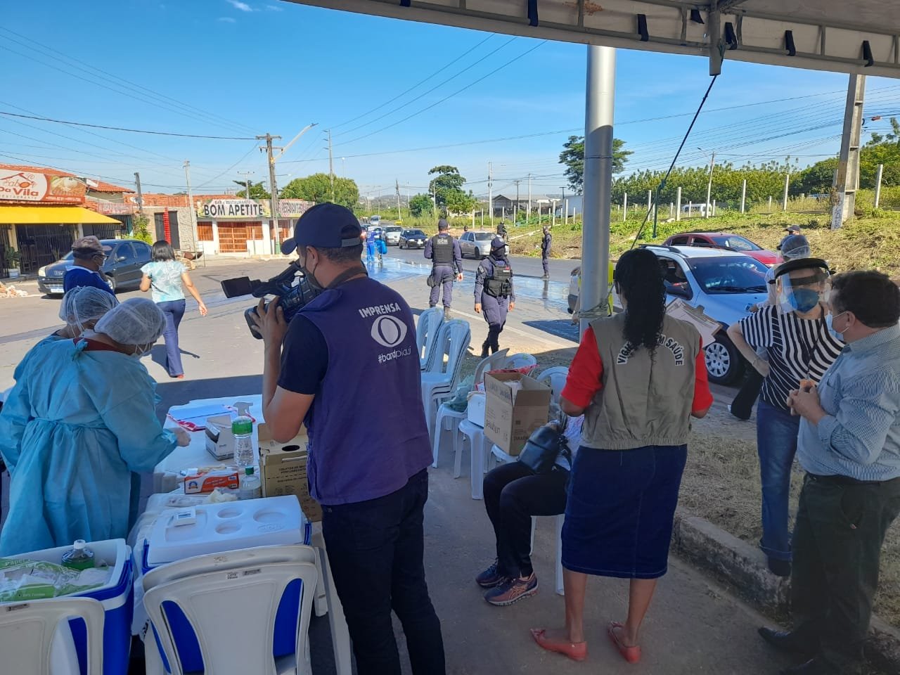 FMS disponibiliza kits covid para testar pessoas vindas do Maranhão