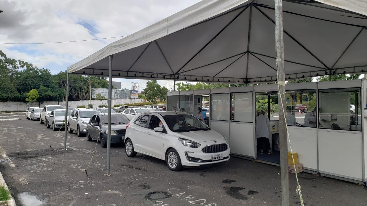 FMS realiza drive thru na próxima semana para pessoas de 45 e 42 anos