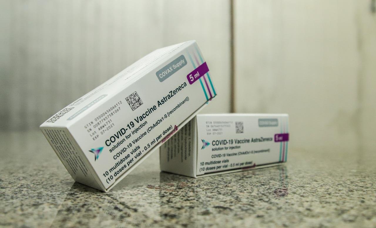 Piauí recebe mais de 100 mil doses de AstraZeneca para aplicação de segunda dose
