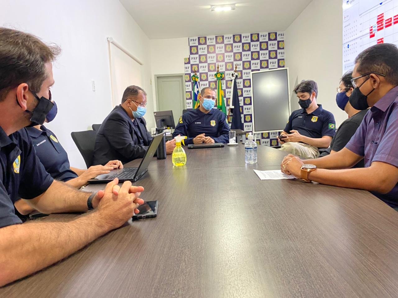 Strans e PRF firmam parceria para capacitação de agentes de trânsito