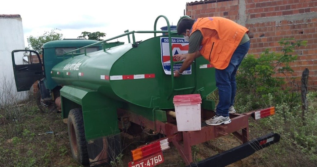 Defesa Civil fiscaliza abastecimento por carro em municípios piauienses