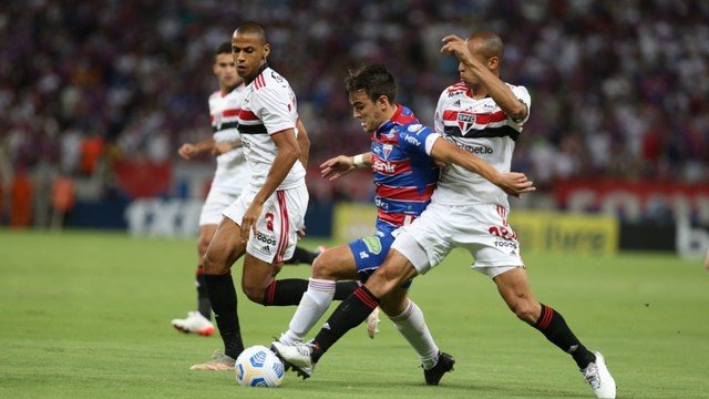 São Paulo arranca empate com o Fortaleza no Castelão