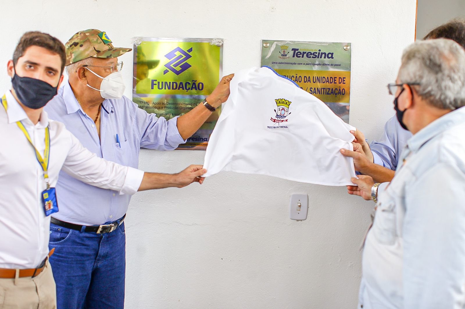 Dr. Pessoa inaugura a primeira Unidade de Higienização/Sanitização