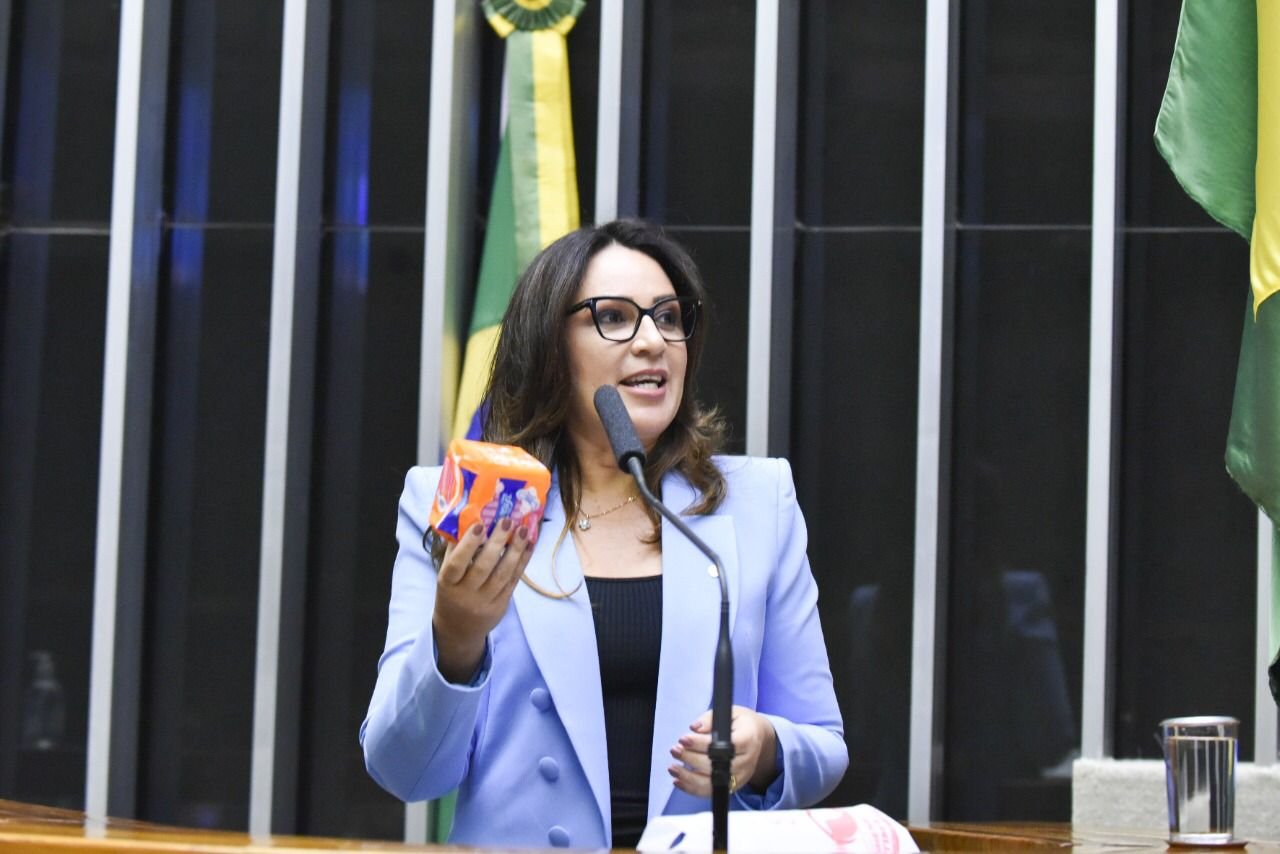Deputada Rejane Dias destaca distribuição de kit absorvente no Piauí