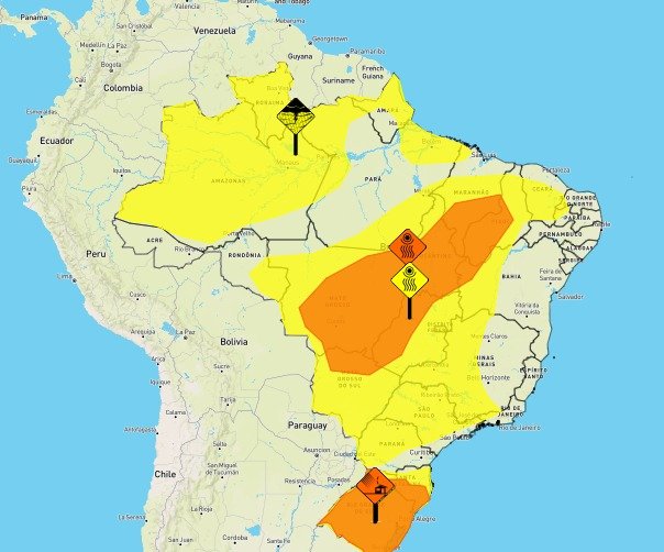Inmet alerta para baixa umidade do ar em 87 municípios do Piauí