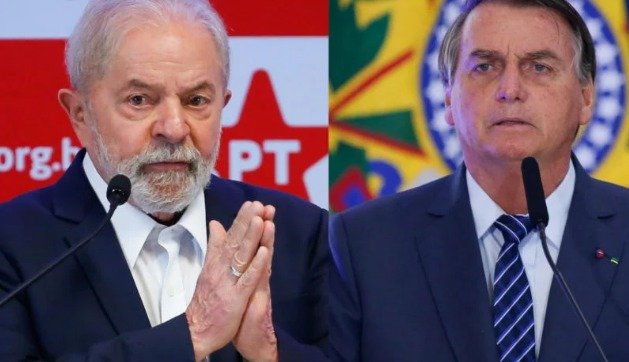 Pesquisa Ipec mostra Lula com 55% e Bolsonaro segue com 45% no 2º turno