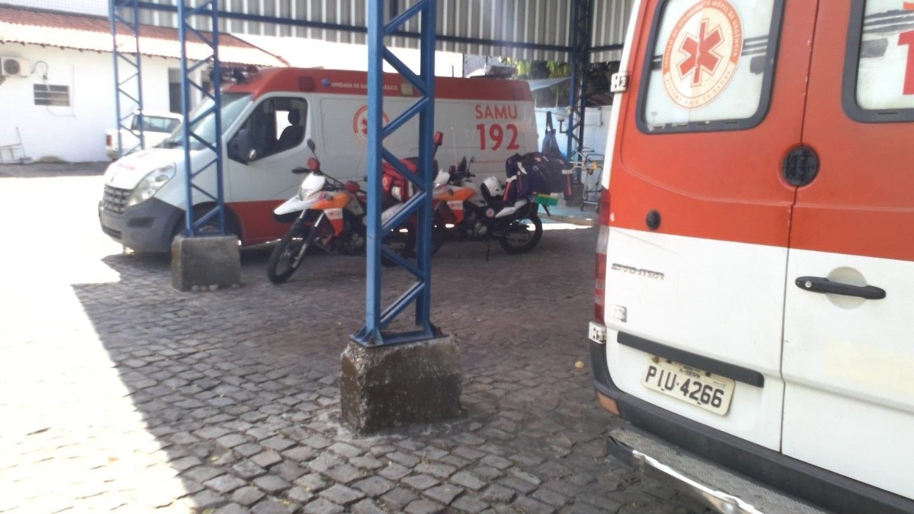 CRM-PI flagra ambulâncias do SAMU quebradas em Teresina durante fiscalização