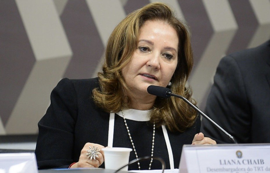 Bolsonaro nomeia desembargadora Liana Chaib como nova ministra do TST