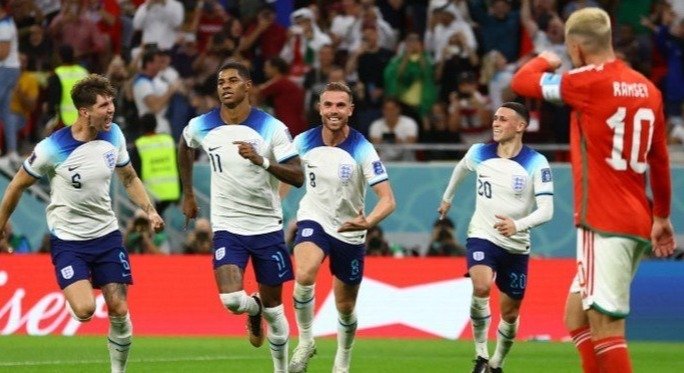Inglaterra vence País de Gales e enfrenta Senegal nas oitavas