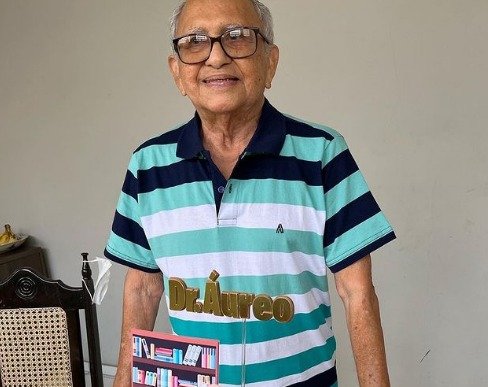 Médico Áureo Neves, pai da jornalista Cinthia Lages, morre aos 90 anos em Teresina
