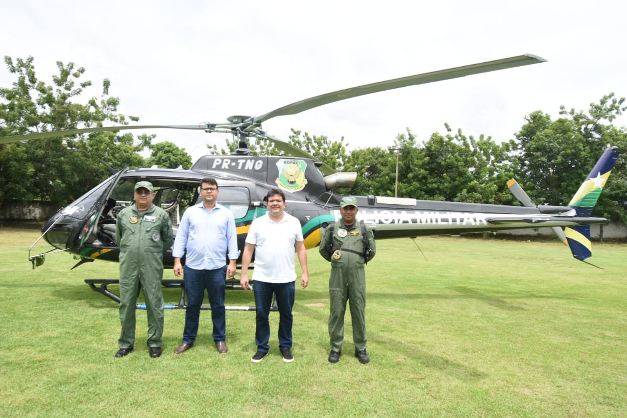 Rafael Fonteles anuncia envio de helicóptero para reforçar segurança no litoral