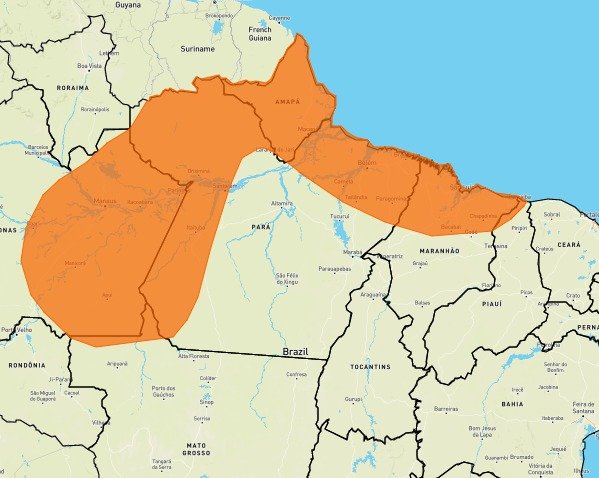 Inmet emite dois alertas de chuvas intensas nos 224 municípios piauienses