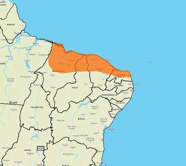 Inmet emite alertas de chuvas intensas no Piauí no fim de semana