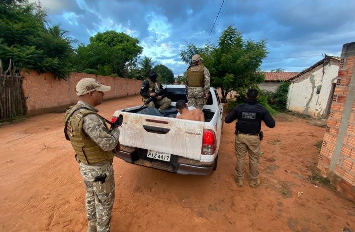 Polícia Civil prende integrantes de facção criminosa no Sul do Piauí