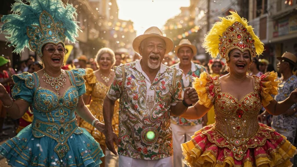 Prefeitura de Teresina realiza o Carnaval da terceira idade em Teresina.